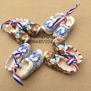 Giày gốm sứ mini trang trí