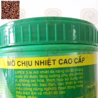 Mỡ bò chịu nhiệt cao cấp đóng hộp Lipex 3