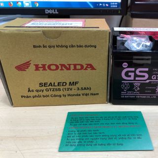 Bình Ắcquy GTZ5S 12v -35Ah Cho Xe Máy