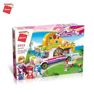 Bộ đồ chơi xếp hình lego QMAN 2013 - ô tô pizza vui nhộn