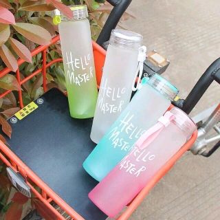 bình thủy tinh hello master 400ml