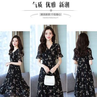 ĐẦM HOA XỎE TAY LOE