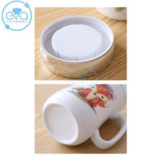 Ly Sứ Giữ Nhiệt Nắp Gương Hoạ Tiết Hoạt Hình Totoro