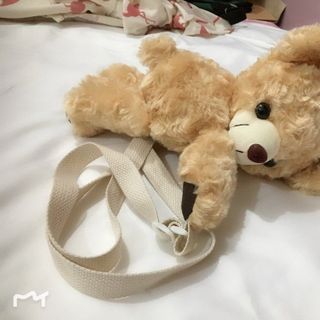 Túi xách gấu bông đeo chéo dễ thương