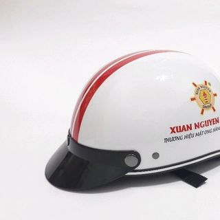 mũ bảo hiểm quảng cáo