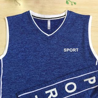 Tiếp tục hot hot Bung lô bộ thể thao sport tim lóe cổ Phong cách cực man Chất thun xược mè mát mẻ Hàng bao đẹp Sz S-3XL R6 max 75 Msgr giá sỉ