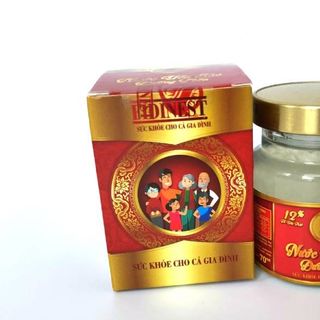 Nước yến sào FidiNest đường phèn - Thùng 72 lọ