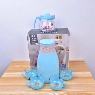 Bộ bình nước kèm bình trà và 4 cốc thủy tinh
