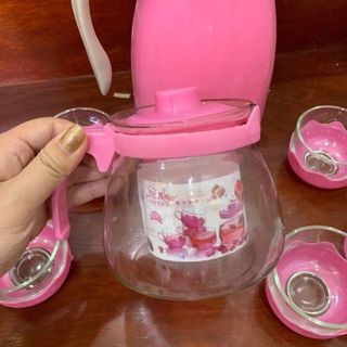 Bộ bình nước kèm bình trà và 4 cốc thủy tinh