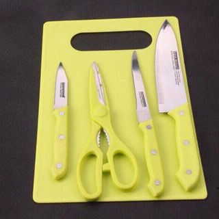 Bộ dao kèm thớt đa năng cho nhà bếp
