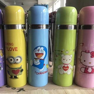 Bình nước giữ nhiệt hình thú 500ml