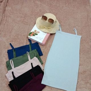 đầm hai dây lưng ngan