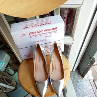 GIÀY CAO GÓT BẠC 7P