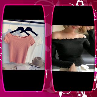 áo bẹt vai tay dài