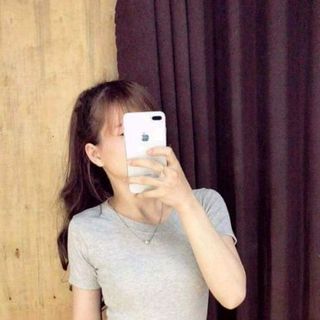 áo thun gân tay lửng