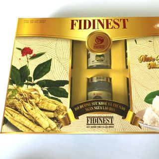 Nước yến sào FidiNest nhân sâm - Thùng 6 hộp quà