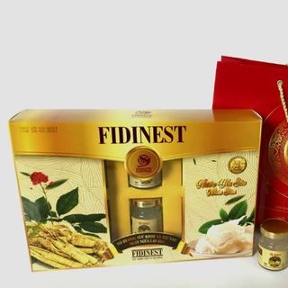 Nước yến sào FidiNest nhân sâm - Thùng 6 hộp quà