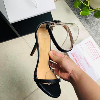 SANDAL DÂY MẢNH ĐEN MỜ 11P giá sỉ