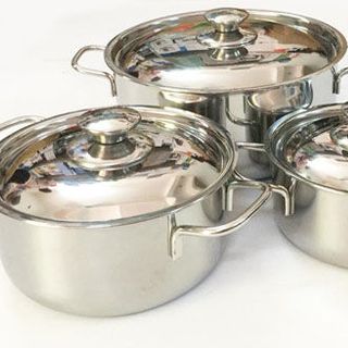 Bộ 3 nồi inox Sharp cho bếp từ