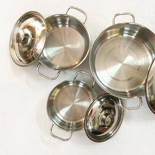 Bộ 3 nồi inox Sharp cho bếp từ