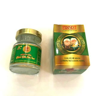 Nước yến sào FidiNest canxi ăn kiêng lọ - Thùng 72 lọ