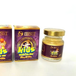 Nước yến sào FidiNest Kids hương tự nhiên - Thùng 72 lọ