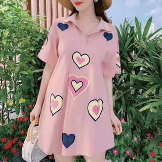 ĐẦM THUN XÒE CỔ BẺ