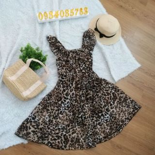 Đầm voan hoa 2 lớp cao cấp