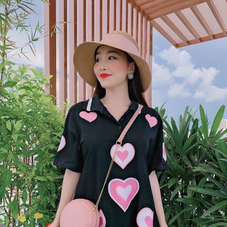 ĐẦM THUN XÒE CỔ BẺ