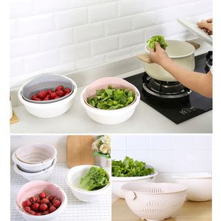 Bộ thau rổ đa năng 2 trong 1