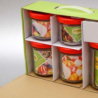 Bộ 5 lọ thủy tinh đựng gia vị tiện dụng