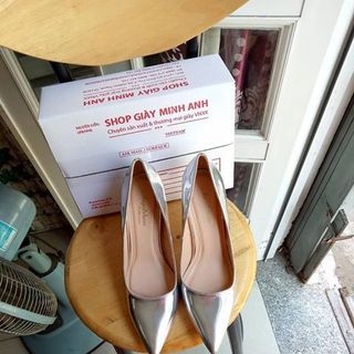 GIÀY CAO GÓT BẠC 11P