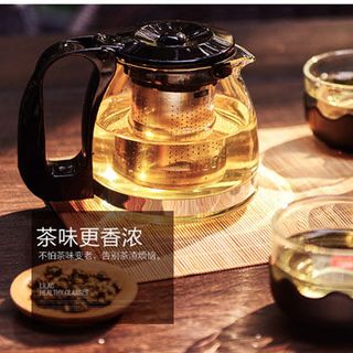 BỘ ẤM PHA TRÀ THỦY TINH CÓ LƯỚI LỌC CAO CẤP SANG TRỌNG