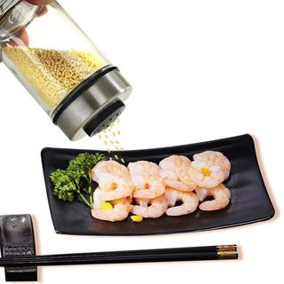 Bộ 6 lọ thủy tinh đựng gia vị kèm giá xoay 360 độ Spice Ack Set 0T-108