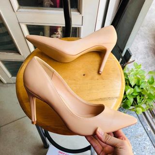 GIÀY CAO GÓT NUDE MỜ 9P
