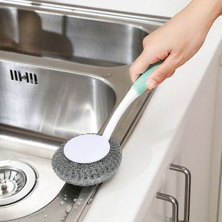 Dụng cụ cọ xoong nồi có tay cầm tiện dụng