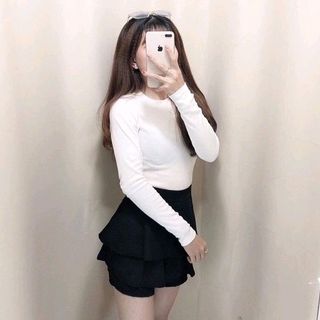 áo thun gân tay dài