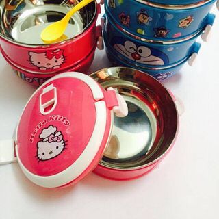 Cặp lồng giữ nhiệt 3 tầng Doremon – Kity
