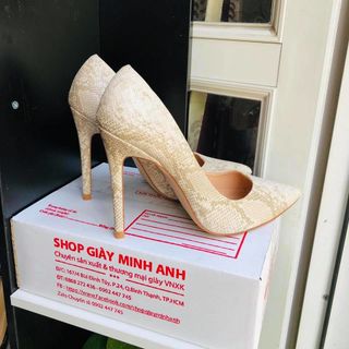 GIÀY CAO GÓT VÂN RẮN 11P