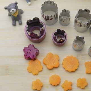 Bộ 8 khuôn inox tạo hình rau củ quả