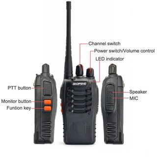 Bộ Đàm Baofeng BF-888S – Thiết Bị Hỗ Trợ Đàm Thoại Gần