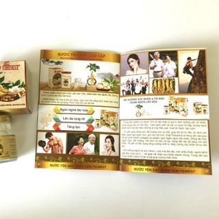 Nước yến sào FidiNest nhân sâm - Thùng 72 lọ