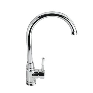 Vòi rửa bát nóng lạnh cắm chậu ngổng cứng mạ bóng mới RB 033M