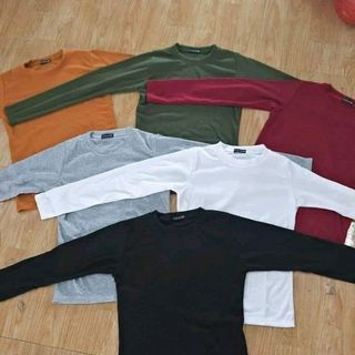 áo thun gân tay dài