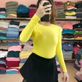 áo thun gân tay dài