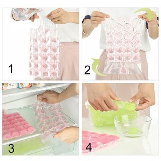 Bộ 10 túi làm đá kem tiện dụng