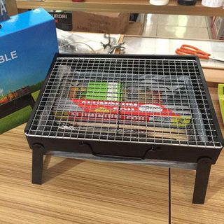 Bếp nướng than hoa vuông BBQ cao cấp