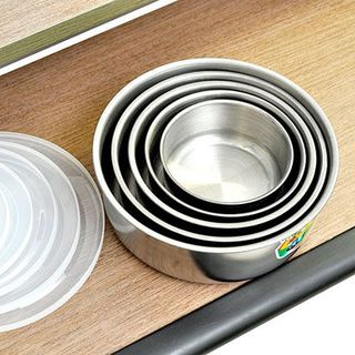 Bộ 5 thố inox cao cấp có nắp đậy tiện dụng