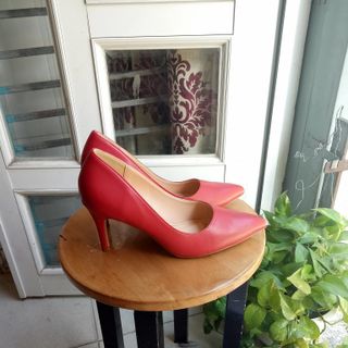 GIÀY CAO GÓT ĐỎ LÌ 7P