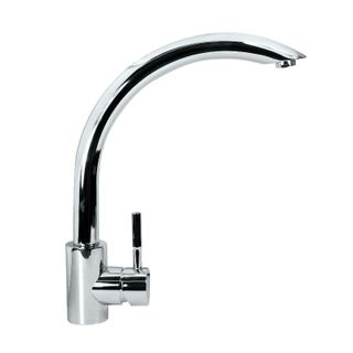 Vòi rửa bát nóng lạnh cắm chậu ngổng cứng bóng RB 001